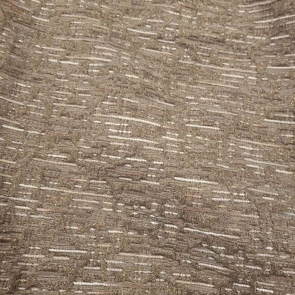 Michael Kors Metallic Short Skirt Size 12 Gold, Tan and Brown - Picture 7 of 7